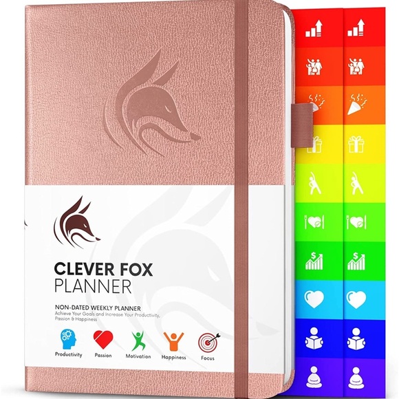 New!! Clever Fox Planner 6-Month Daily Planner Layout - Picture 1 of 6